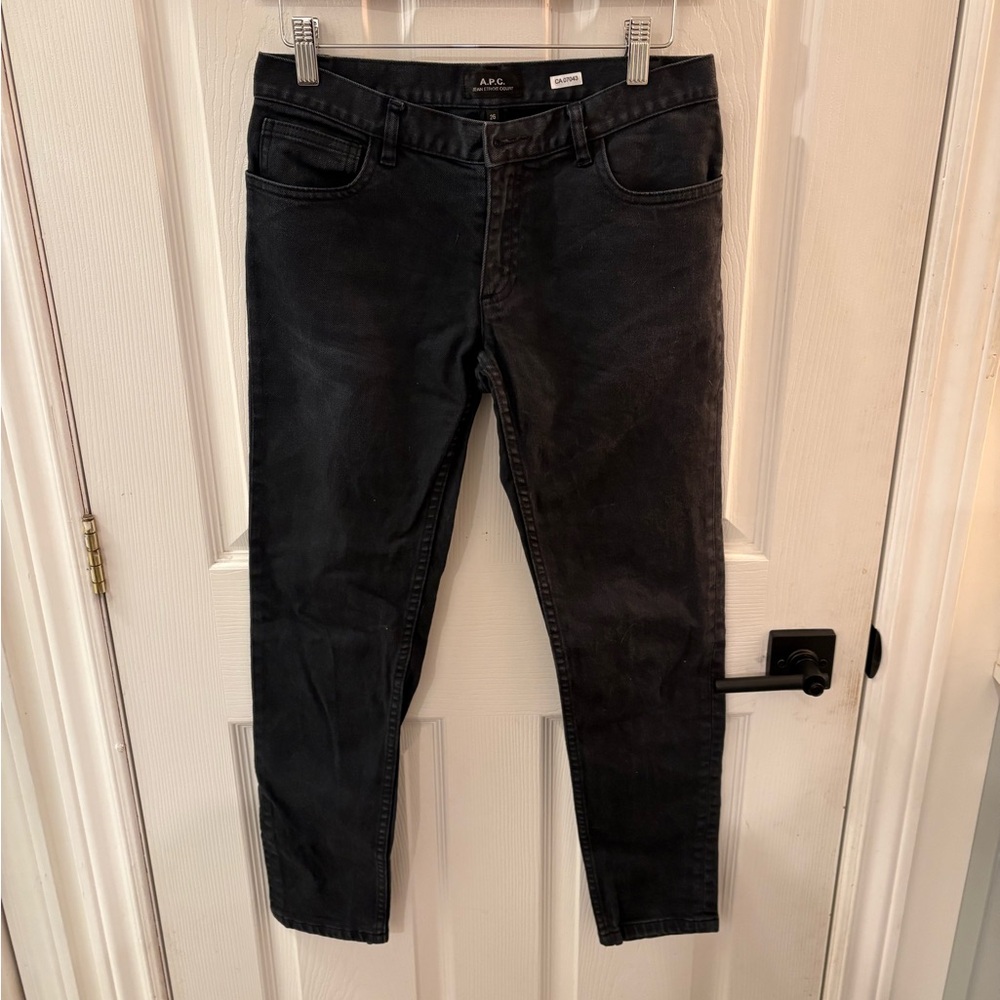 A.P.C. Women’s Dark Gray Slim Jeans
